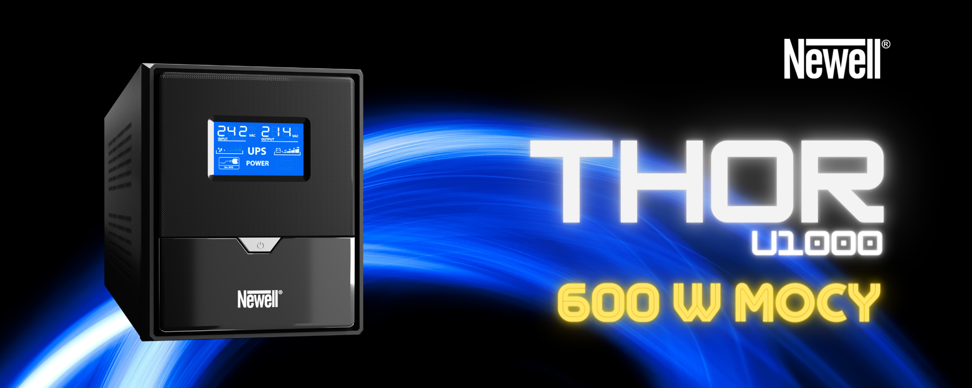 Zasilacz awaryjny UPS Newell Thor U1000